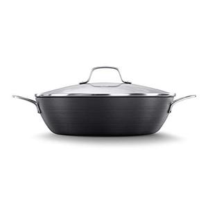 lot 42466 image: Calphalon Classic Nonstick All Purpose Pan with Cover, 12-Inch, Grey