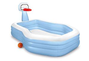 lot 42541 image: Intex Shootin Hoops Swim Center Family Pool