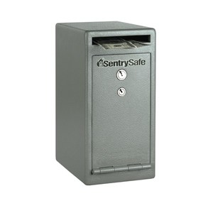 lot 42549 image: SentrySafe Under Counter Drop Slot Business Safe with Key Lock