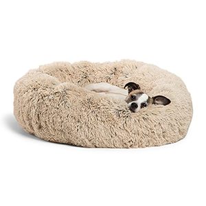 lot 42554 image: Best Friends by Sheri The Original Calming Donut Cat and Dog Bed,23in.