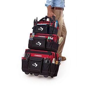 lot 42565 image: HUSKY 18 in. Rolling Tool Tote Set