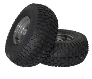 lot 42575 image: 2 - Marastar Front Tire Assembly Replacement-Craftsman Mower Tires