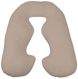 lot 42618 image: Leachco Back N Belly Original PregnancyMaternity Contoured Body Pillow, Teal