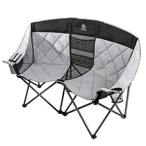 lot 42628 image: Coastrail Outdoor Folding Double Camping Chair