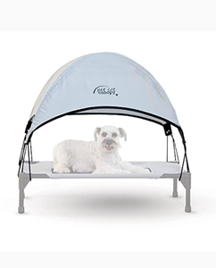 lot 42662 image: K&H PET PRODUCTS Pet Cot Canopy, Gray, Medium