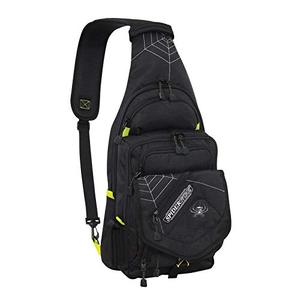 lot 42669 image: SpiderWire Sling Fishing Backpack, 15-Liter , Black