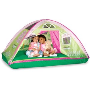 lot 42678 image: Pacific Play Tents Twin-Size Cottage Bed Tent