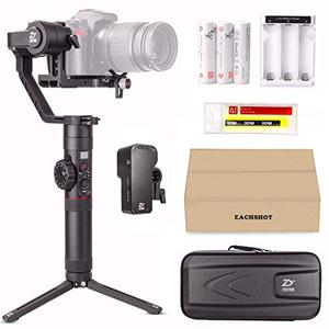 lot 101 image: Zhiyun Crane 2 (with Servo Follow Focus) 3-Axis Handheld Gimbal Stabilizer 7lb Payload Toolless Balance Adjustment for DSLR or mirrorless camera, Zhiyun Crane-2 Compatible with Nikon Z6 Z7   (Retails $399)