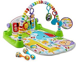 lot 26489 image: Fisher-Price Deluxe Kick & Play Piano Gym & Maracas