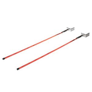 lot 26515 image: Attwood 14066-7 Trailer Guide Lights, Aid in Trailer Backing, Waterproof Red LED Lights   (51 Inches L x �-Inch Diameter)