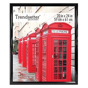 lot 26527 image: MCS Trendsetter 20x24 Inch Poster Frame, Black (65679)