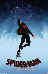 lot 26531 image: Trends International Marvel Man-Into The Spider-Verse-Falling Wall Poster, 22.375 x 34, Unframed Version