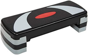 lot 26818 image: Adjustable Workout Aerobic Stepper Step Platform Trainer
