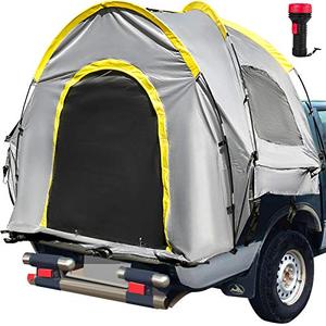lot 26823 image: VEVOR Truck Tent 6.5 ft, Truck Bed Tent, Pickup Tent for Full Size Truck, Waterproof Truck Camper, 2-Person Sleeping Capacity, 2 Mesh Windows, Easy to Setup Truck Tents for Camping, Hiking, Fishing