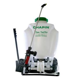 lot 27091 image: Chapin 61900 4 Gallon Tree & Turf Pro Commercial Backpack Sprayer With Stainless Steel Wand