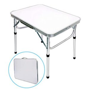 lot 27105 image: Camp Field Aluminum Folding Small Picnic Table, Adjustable Height Lightweight Portable Camping Table for Picnic Beach Outdoor Indoor (Medium)