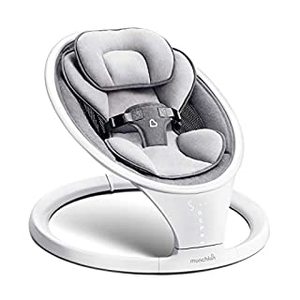 lot 27111 image: Munchkin Bluetooth Enabled Lightweight Baby Swing with Natural Sway in 5 Speeds and Remote Control