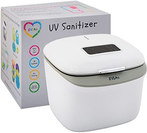 lot 27124 image: UV Light Sanitizer Box  Bottle Sanitizer & Dryer  Sanitizes in Minutes with No Cleaning Required  Touch Screen Control  For Baby & The Whole Family
