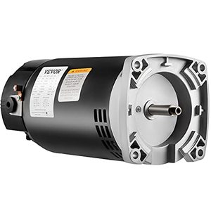 lot 28232 image: VEVOR Pool Motor,1 HP, 3450 RPM, 230115 Volts, 6.412.66 Amps, 1 Speed,1.25 Service Factor, 56Y Frame, PSC, ODP Enclosure, Square Flange Pool Motor, Swimming Pool Pump Motor