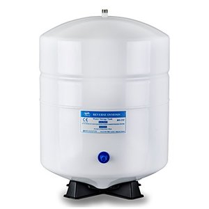 lot 28260 image: iSpring T55M 5.5 Gallon Residential Pre-Pressurized Water Storage Tank for Reverse Osmosis (RO) Systems