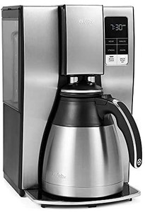 lot 28272 image: Mr. Coffee 10 Cup Thermal Programmable Coffeemaker, Stainless Steel   (USED--SOLD AS IS)