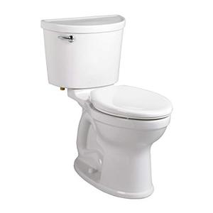 lot 28721 image: American Standard 211AA.104.020 Champion PRO Right Height 12-Inch Rough-In Elongated Toilet Combination Less Seat, White