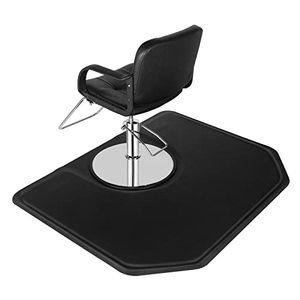 lot 28757 image: OmySalon 4x5 - 12 Thick Salon Anti Fatigue Mat for Hairstylist Standing, Barber Floor Matt with Circle Cut Out for Styling Chair, Hair Cutting Hairdressing Equipment