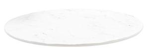 lot 53380 image: Round Display Tray, Melamine, White Marble, 16 dia