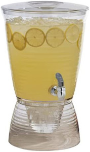 lot 53442 image: CreativeWare Beverage Dispenser, Clear