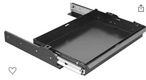 lot 65918 image: MORryde SP60-044 Sliding Battery Tray - 24.25 x 24.15 x 2.75, Black