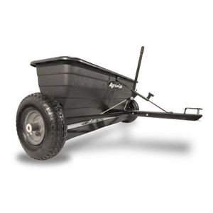 lot 65959 image: Agri-Fab, Inc. 175 lb. 42 Spread Width Drop Tow Behind Spreader Model #45-02884