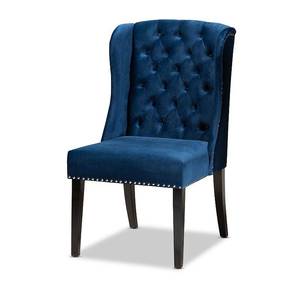 lot 65963 image: Baxton Studio Lamont Dining Chair Navy Blue