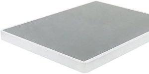 lot 65927 image: Zinus 5 Inch Low Profile Smart Box Spring  Mattress Foundation  Strong Steel structure  Easy assembly required, King