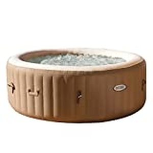 lot 1985 image: Intex 120 Bubble Jets 4-Person Round Portable Inflatable Hot Tub Spa