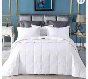 lot 2031 image: Globon Down Blanket, Extra Lightweight Summer Comforter - king