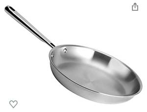 lot 2034 image: Stainless Steel Frying Pan 12 inch