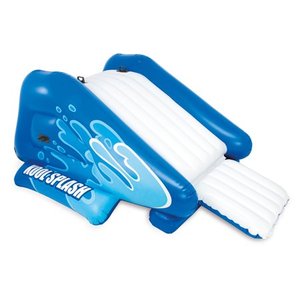 lot 2046 image: Intex - Kool Splash Inflatable Play Center Swimming Pool Water Slide - Blue