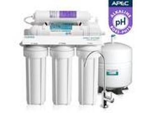 lot 2064 image: APEC Top Tier Alkaline Mineral Ph Ultra Safe Reverse Osmosis Drinking Water Filter System (ESSENCE ROES-PH75)