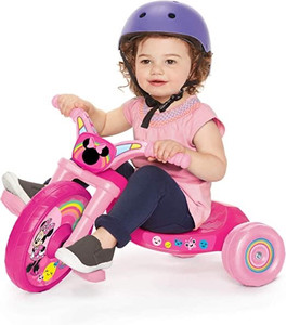lot 2066 image: Minnie Mouse Ride-On Cruiser 10 Fly Wheels, Toddler Ages 2-4