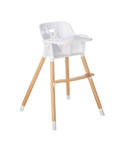 lot 2073 image: Be Mindful Convertible Adjustable Modern Childrens Baby Table High Chair