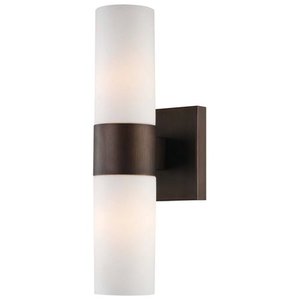 lot 10129 image: Minka Lavery 6212-647 2 Light Wall Sconce in Bronze