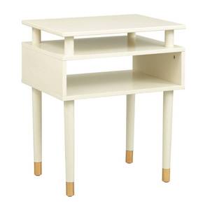 lot 10153 image: Margo End Table White - Buylateral