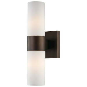 lot 10161 image: Minka Lavery 6212-647 2 Light Wall Sconce in Bronze