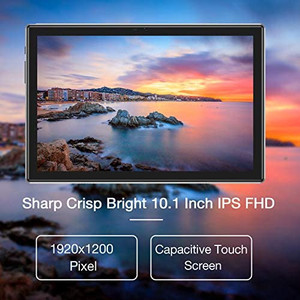 lot 2338 image: Tablet 10 inch Android 11 Tablet, HAOVM MediaPad P20 with 3 GB RAM 64 GB Storage, 6000mAh Battery, 1.6GHz Processor, FHD Display Touchscreen Tablet, Bluetooth, Wi-Fi,Type-C 2.0 for Study Gaming Work