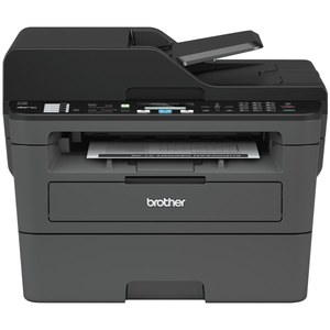 lot 3419 image: Brother - MFC-L2710DW Wireless Black-and-White All-in-One Laser Printer - Black