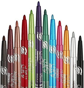 lot 3452 image: Davis Waterproof Eye & Lip Liner Pencil Color .01 Black (1.4g0.05 Oz)Davis Waterproof Eye & Lip Liner Pencil Color 01 Black (14g005 Oz)13 piece set ,variety of colors,all unused