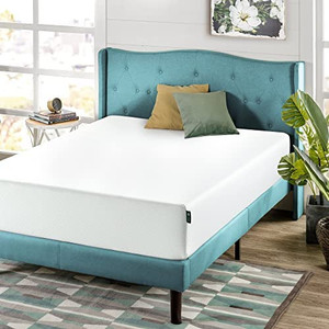lot 3478 image: Zinus 10 Inch Green Tea Memory Foam Mattress  CertiPUR-US Certified  Bed-in-a-Box  Pressure Relieving, TWIN