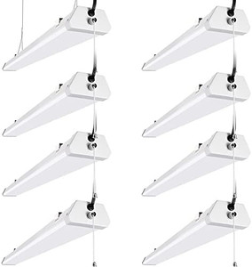 lot 7054 image: LED Shop Light 4FT 8 Pack