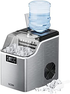 lot 7067 image: Silonn Countertop Ice Cube Ice Makers