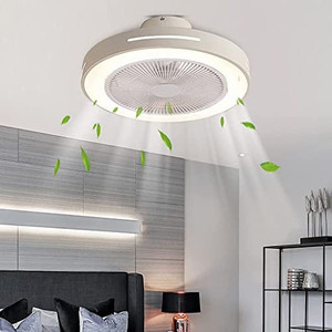 lot 7068 image: Invisible Ceiling Fan with Light Product May Vary